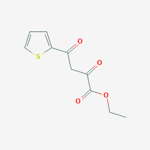 molecular formula C10H10O4S B1305102 2,4-二氧代-4-(噻吩-2-基)丁酸乙酯 CAS No. 36983-36-5