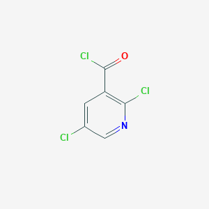 molecular formula C6H2Cl3NO B1305107 2,5-Dichloropyridine-3-carbonyl chloride CAS No. 78686-87-0