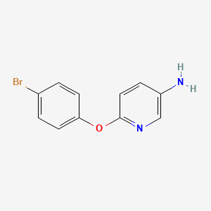 6-(4-Bromophenoxy)pyridin-3-amine
