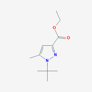 Ethyl 1-tert-butyl-5-methyl-1H-pyrazole-3-carboxylate