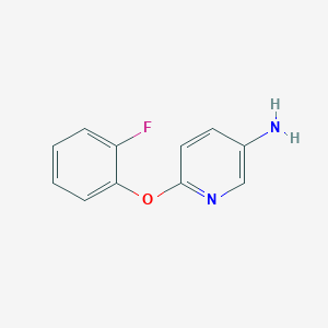 6-(2-Fluorophenoxy)pyridin-3-amine