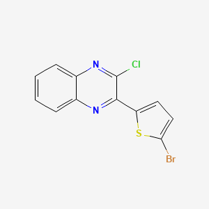 2-(5-Bromo-2-thienyl)-3-chloroquinoxaline