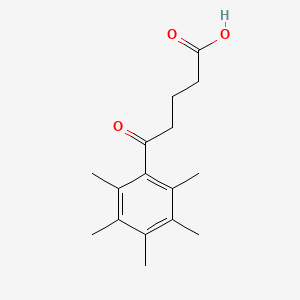 5-(2,3,4,5,6-Pentamethylphenyl)-5-oxovaleric acid