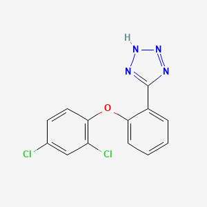 5-[2-(2,4-dichlorophenoxy)phenyl]-2H-tetrazole
