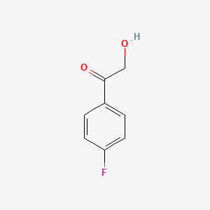 molecular formula C8H7FO2 B1305162 1-(4-Fluorophenyl)-2-hydroxyethanone CAS No. 403-31-6