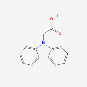 molecular formula C14H11NO2 B1305167 Carbazol-9-yl-acetic acid CAS No. 524-80-1