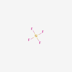 molecular formula SiF4<br>F4Si B013052 Silicon tetrafluoride CAS No. 7783-61-1