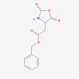 4-Oxazolidineacetic acid, 2,5-dioxo-, phenylmethyl ester, (S)-