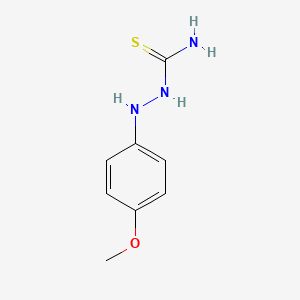 molecular formula C8H11N3OS B1305225 4-Methoxyphenylthiosemicarbazide CAS No. 7382-39-0