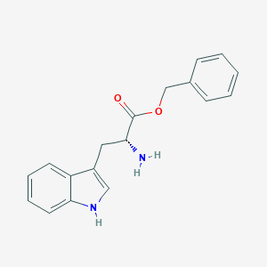 molecular formula C18H18N2O2 B130523 D-Tryptophan benzyl ester CAS No. 141595-98-4
