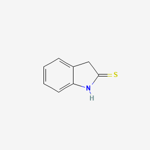 molecular formula C8H7NS B1305242 Indoline-2-thione CAS No. 496-30-0