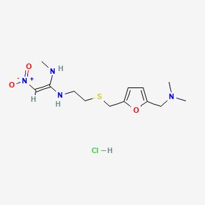 molecular formula C13H23ClN4O3S B1305243 Ranitidine hydrochloride CAS No. 71130-06-8