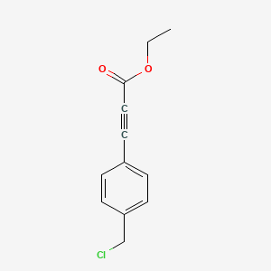 molecular formula C12H11ClO2 B13052664 Ozagrel impurity IV 