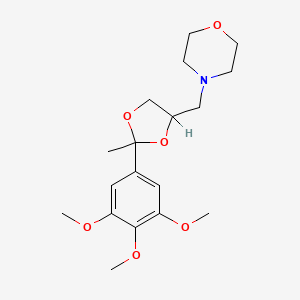 molecular formula C18H27NO6 B1305267 Trixolane CAS No. 47420-28-0