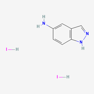 1H-indazol-5-amine dihydroiodide