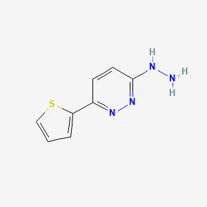 3-Hydrazino-6-(2-thienyl)pyridazine