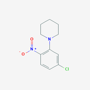 molecular formula C11H13ClN2O2 B1305323 1-(5-Chloro-2-nitrophenyl)piperidine CAS No. 53013-43-7