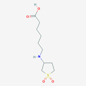 6-[(1,1-Dioxothiolan-3-yl)amino]hexanoic acid