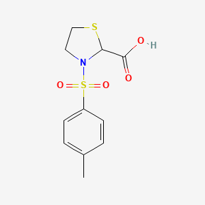 3-(Toluene-4-sulfonyl)-thiazolidine-2-carboxylic acid