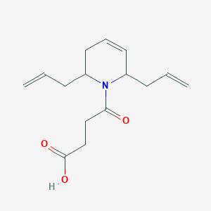 4-(2,6-Diallyl-3,6-dihydro-2H-pyridin-1-yl)-4-oxo-butyric acid