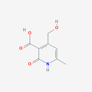 4-Hydroxymethyl-6-methyl-2-oxo-1,2-dihydro-pyridine-3-carboxylic acid