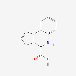 3a,4,5,9b-Tetrahydro-3H-cyclopenta[c]quinoline-4-carboxylic acid