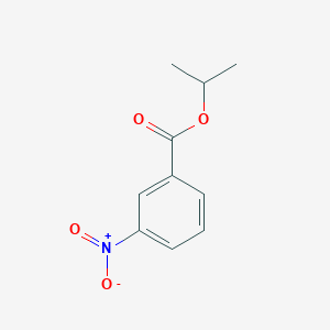 molecular formula C10H11NO4 B13054144 Propan-2-yl 3-nitrobenzoate CAS No. 6268-23-1
