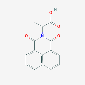 2-(1,3-Dioxo-1H-benzo[DE]isoquinolin-2(3H)-YL)propanoic acid