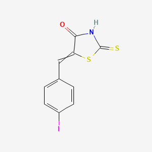 5-[(4-Iodophenyl)methylidene]-2-sulfanylidene-1,3-thiazolidin-4-one