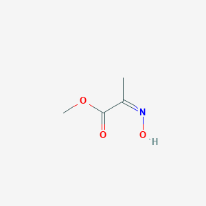 molecular formula C4H7NO3 B130545 methyl (2Z)-2-hydroxyiminopropanoate CAS No. 146917-98-8