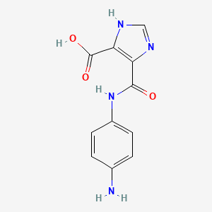5-(4-Amino-phenylcarbamoyl)-3H-imidazole-4-carboxylic acid