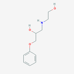 1-((2-Hydroxyethyl)amino)-3-phenoxypropan-2-ol