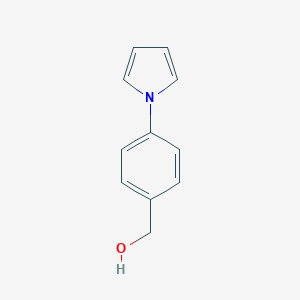molecular formula C11H11NO B130549 [4-(1H-Pyrrol-1-yl)phenyl]methanol CAS No. 143426-51-1