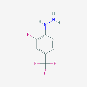 2-Fluoro-4-(trifluoromethyl)phenylhydrazine