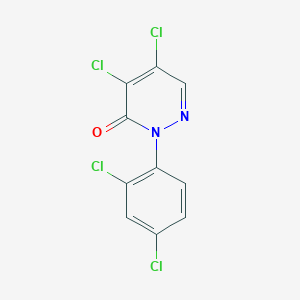 4,5-Dichloro-2-(2,4-dichlorophenyl)-2,3-dihydropyridazin-3-one