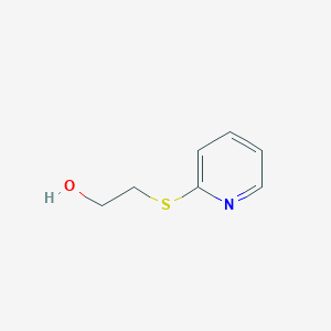 molecular formula C7H9NOS B1305501 2-(2-Pyridylthio)ethan-1-ol CAS No. 77555-27-2