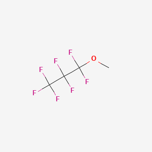 molecular formula C4H3F7O B1305504 Heptafluoro-1-methoxypropane CAS No. 375-03-1
