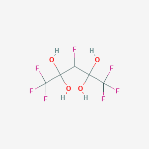 3h-Heptafluoro-2,2,4,4-tetrahydroxypentane