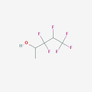 molecular formula C5H6F6O B1305509 3,3,4,5,5,5-Hexafluoropentan-2-ol CAS No. 2711-81-1