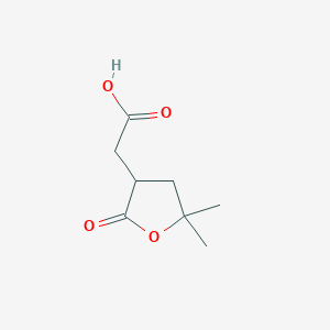 (5,5-Dimethyl-2-oxo-tetrahydro-furan-3-yl)-acetic acid