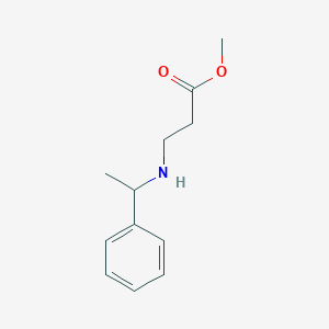Methyl 3-[(1-phenylethyl)amino]propanoate