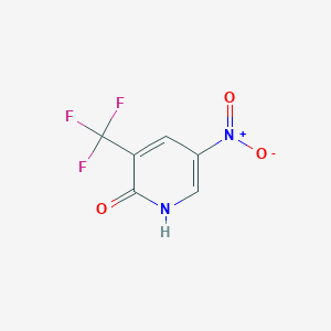 molecular formula C6H3F3N2O3 B1305576 2-羟基-5-硝基-3-(三氟甲基)吡啶 CAS No. 99368-66-8