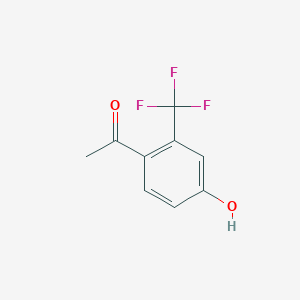 1-(4-Hydroxy-2-(trifluoromethyl)phenyl)ethanone
