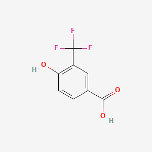 molecular formula C8H5F3O3 B1305578 4-hydroxy-3-(trifluoromethyl)benzoic Acid CAS No. 220239-68-9
