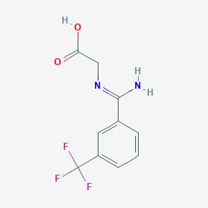 2-({Imino[3-(trifluoromethyl)phenyl]methyl}amino)-acetic acid