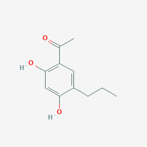 molecular formula C11H14O3 B1305583 1-(2,4-Dihydroxy-5-propylphenyl)ethanone CAS No. 63411-87-0