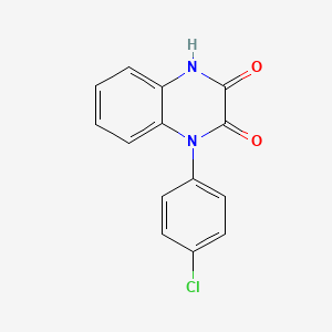 1-(4-Chlorophenyl)-3-hydroxy-1,2-dihydroquinoxalin-2-one