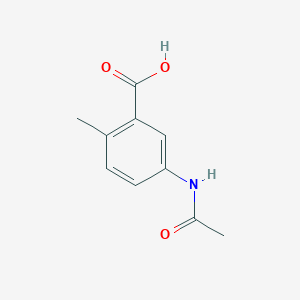 molecular formula C10H11NO3 B013056 5-Acetamido-2-methylbenzoic acid CAS No. 103204-70-2