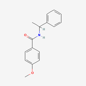 4-methoxy-N-(1-phenylethyl)benzamide