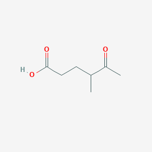 4-Methyl-5-oxohexanoic acid